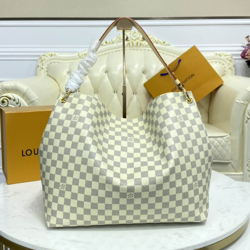 Louis Vuitton Damier Azur Graceful MM N42232 N42233