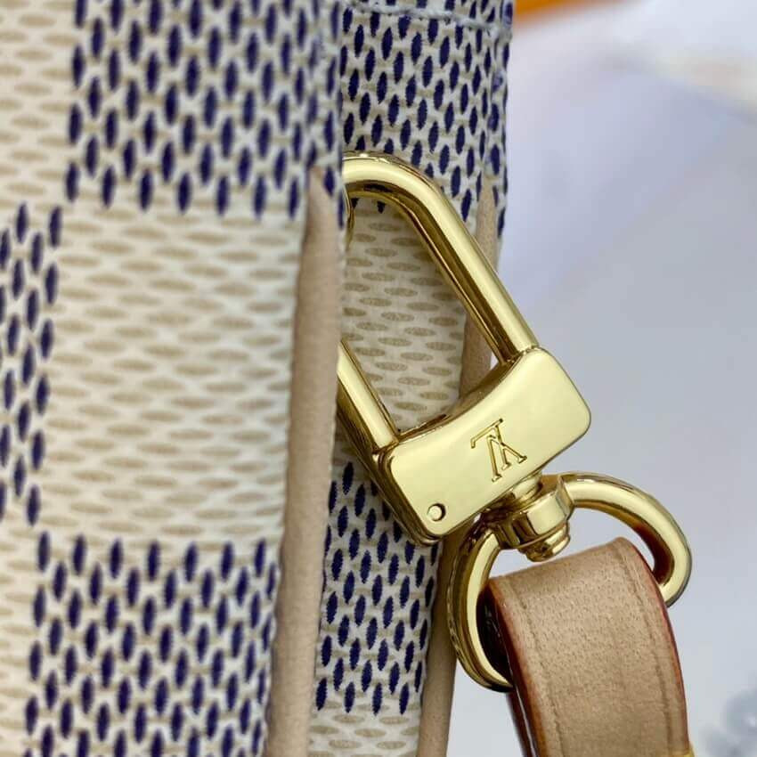 Louis Vuitton Damier Azur Double Zip Pochette N60460