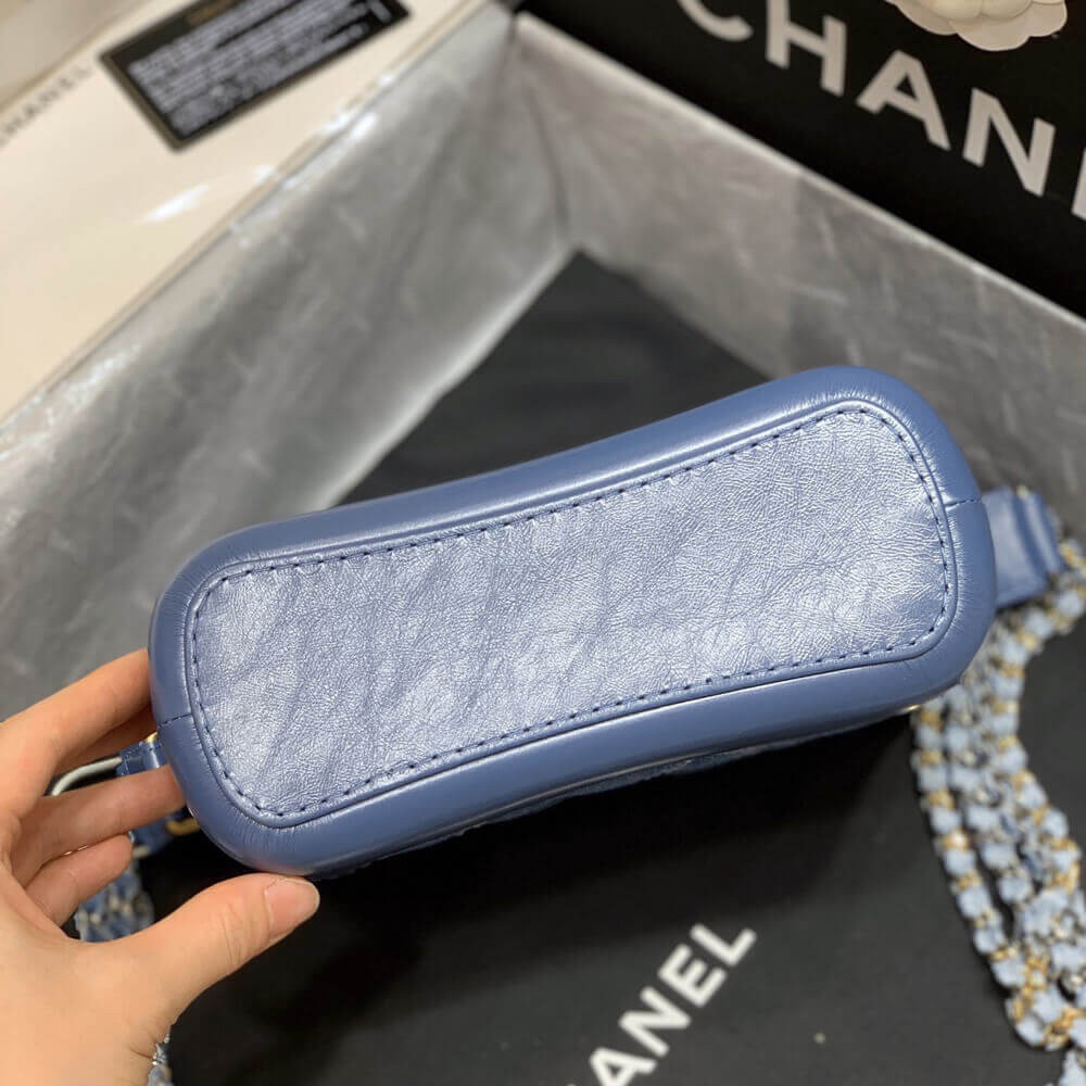 Chanel Gabrielle Small Hobo Bag Denim Calfskin A91810