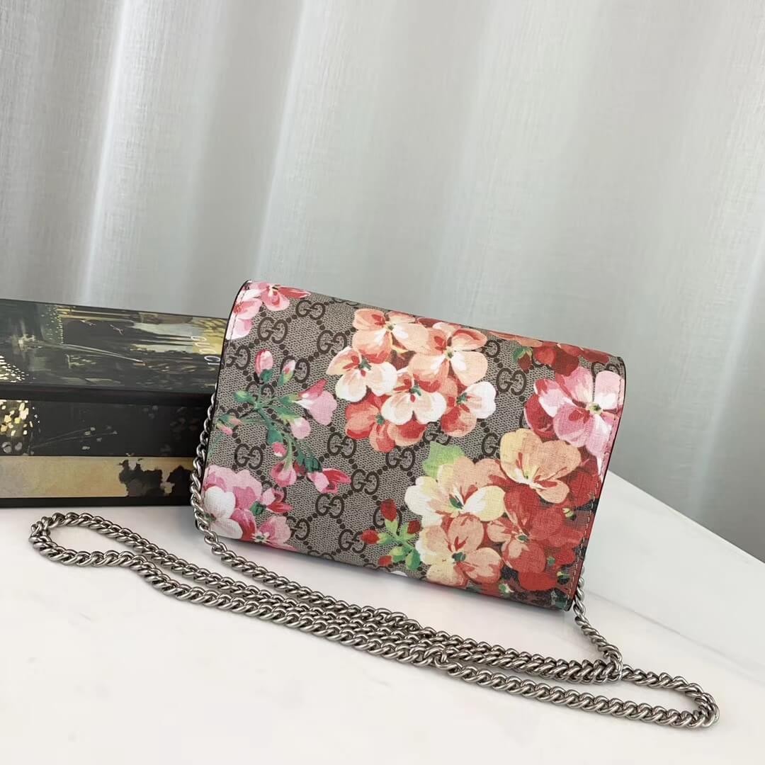 Gucci Dionysus Blooms Print Mini Chain Bag 401231