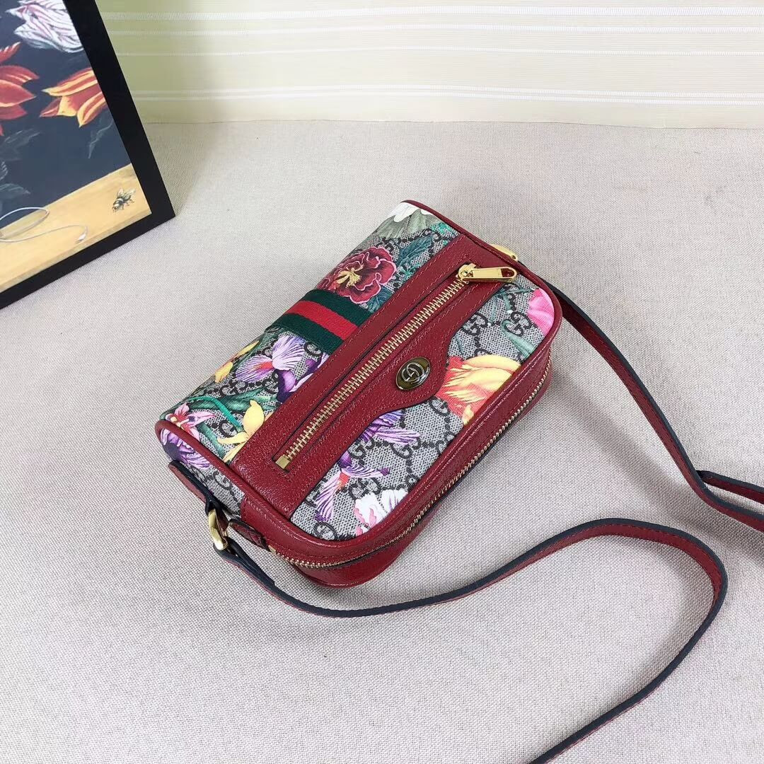Gucci Ophidia GG Flora Mini Bag 517350