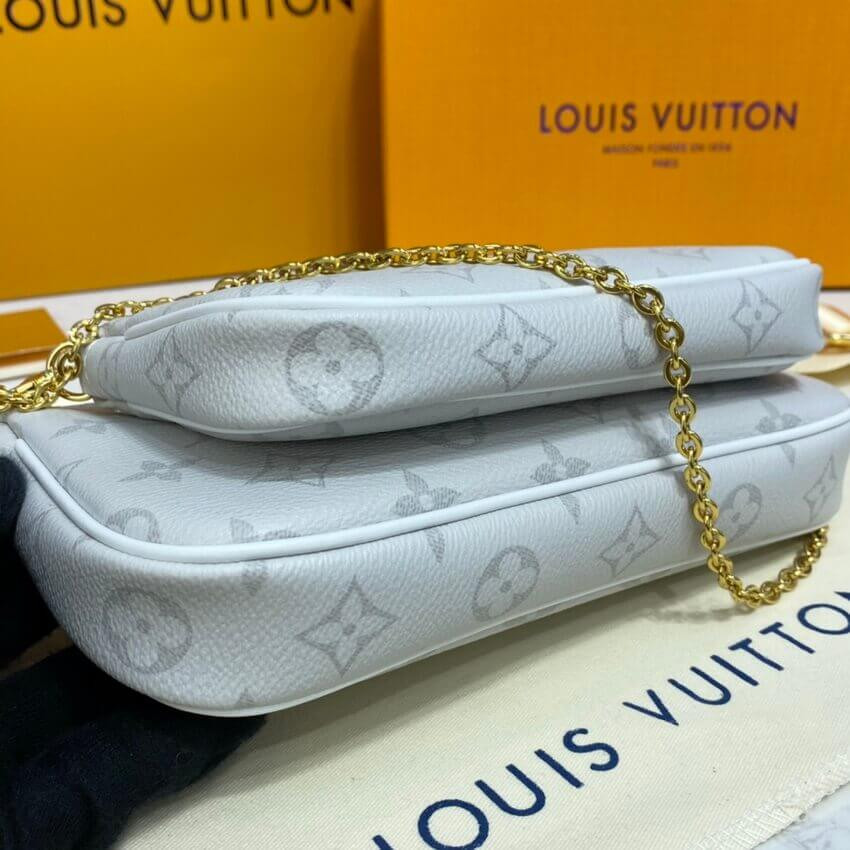 Louis Vuitton Monogram Multi Pochette Accessoires White