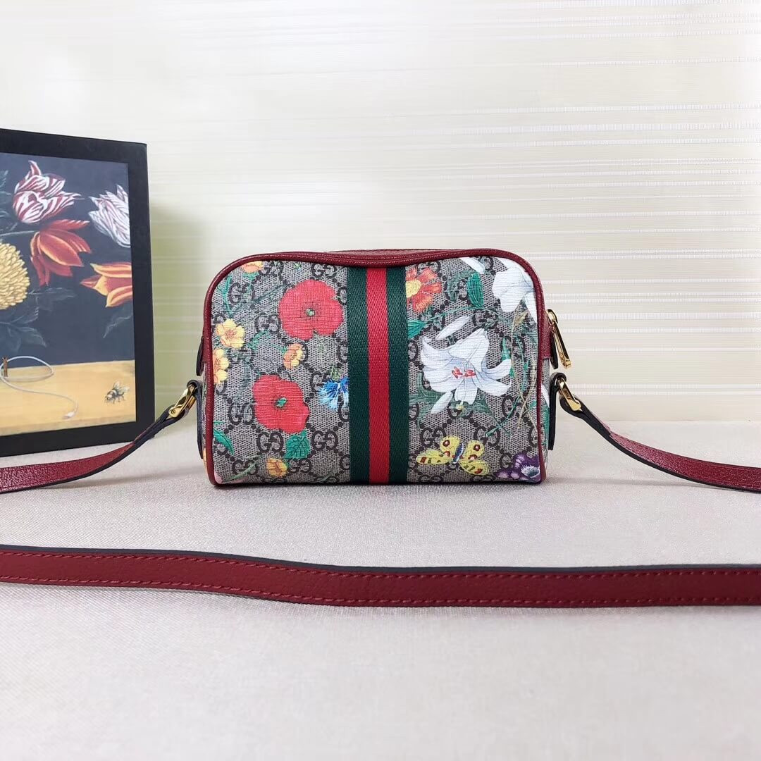Gucci Ophidia GG Flora Mini Bag 517350