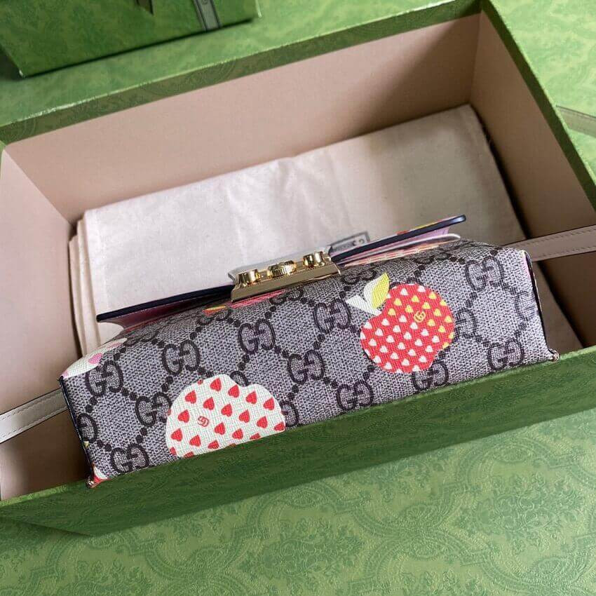 Gucci Les Pommes Padlock Mini Bag 652683