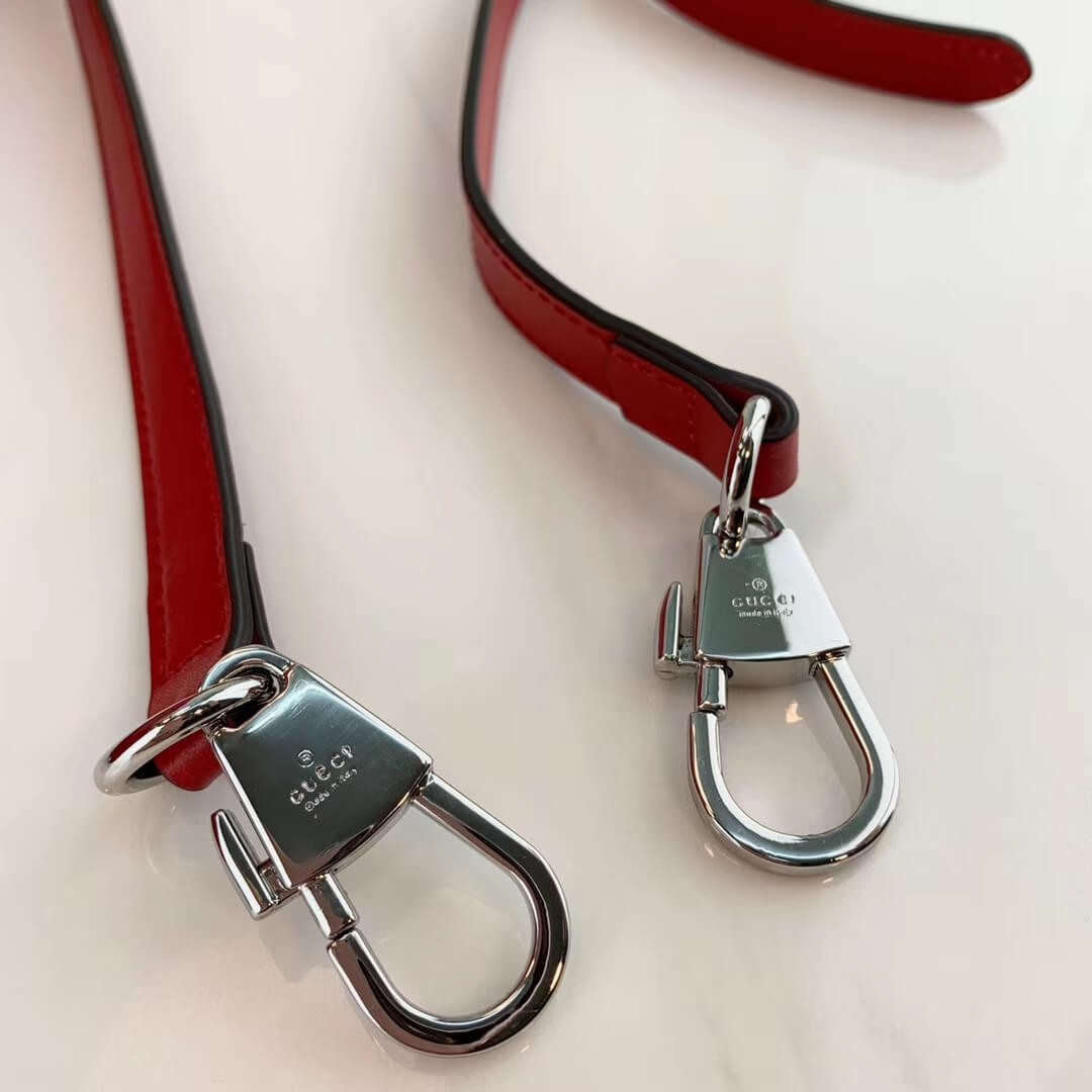 Gucci Zumi Smooth Leather Medium Top Handle Bag 564714