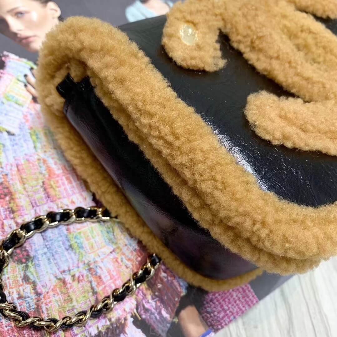 Chanel Sheepskin CC Flap Bag AS0321