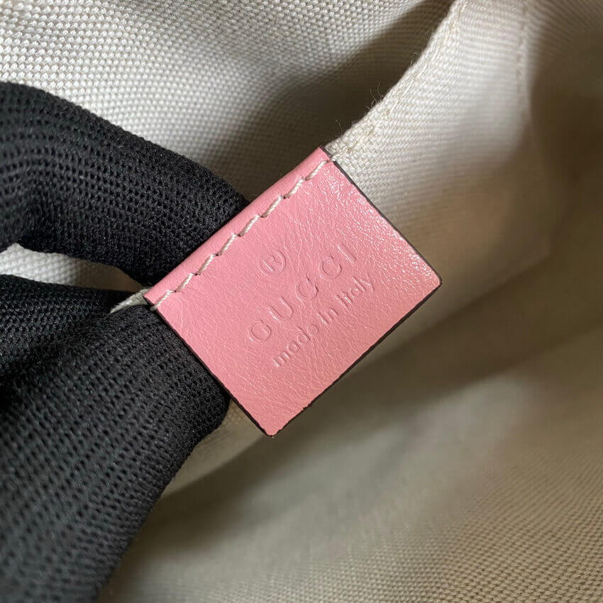 Gucci GG Marmont Small Shoulder Bag 447632 Red and Emerald Leather