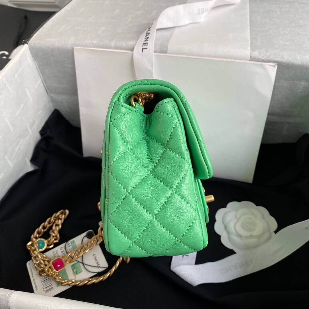 Chanel Mini Square Resin Bag AS2379