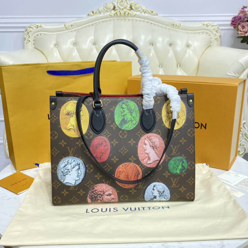 Louis Vuitton Monogram Cameo Printed Onthego MM M59245