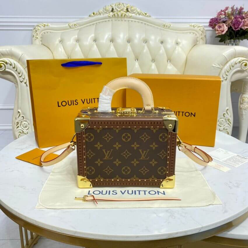 Louis Vuitton Monogram Valisette Tresor M45673