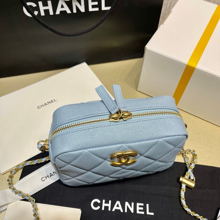Chanel Grained Calfskin Camera Bag AS2856