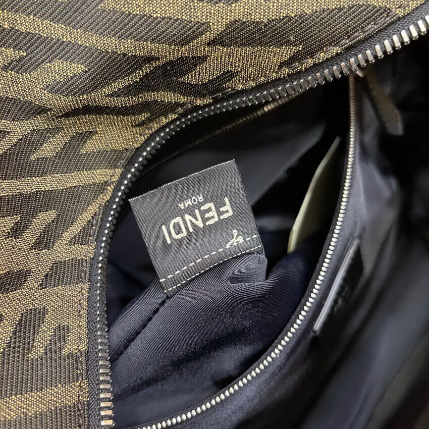 Fendi FF-Vertigo Jacquard Twill Backpack 1859487