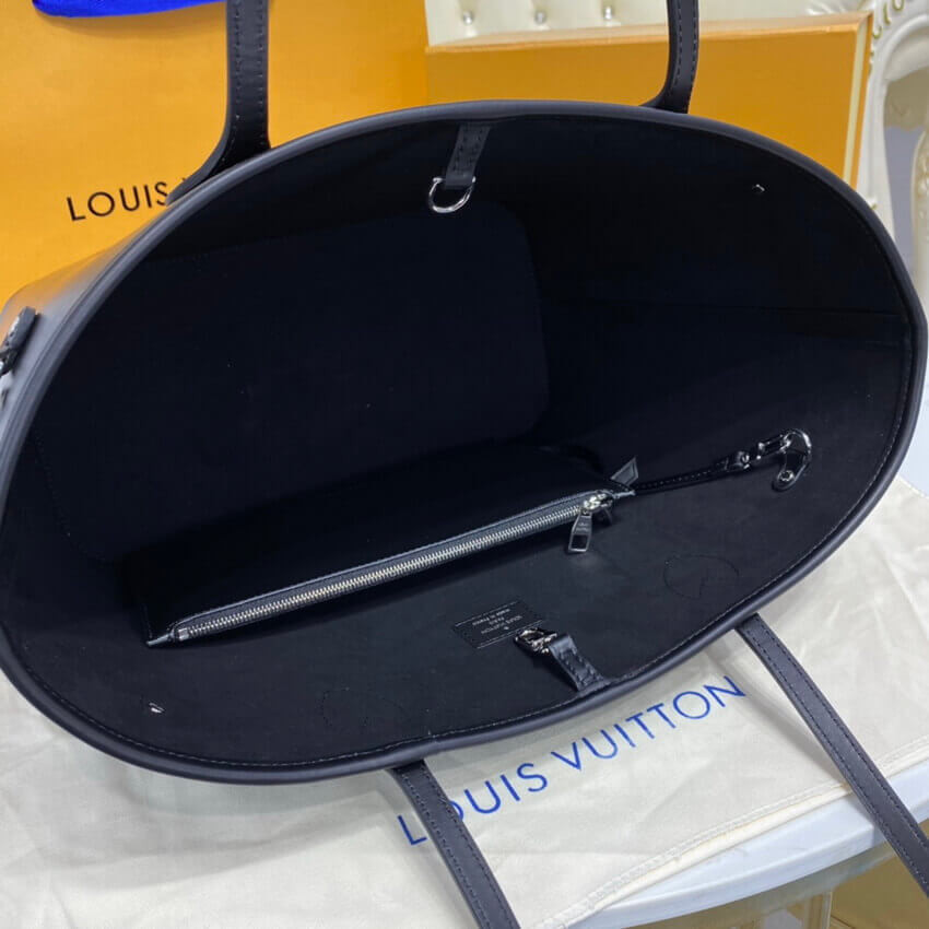 Louis Vuitton Epi Leather Neverfull MM M40392 Black