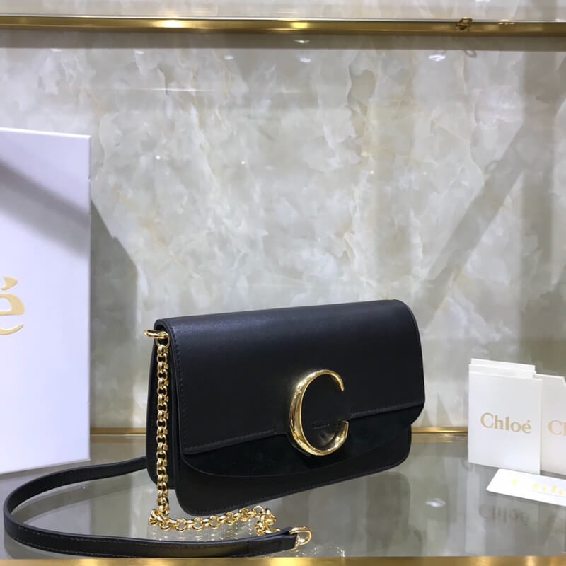 Chloe C Clutch With Chain S1159