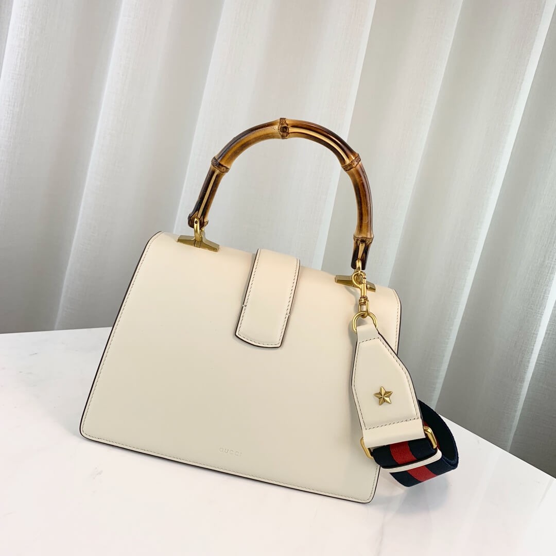 Gucci Dionysus Medium Top Handle Bag 448075 White/Blue/Red