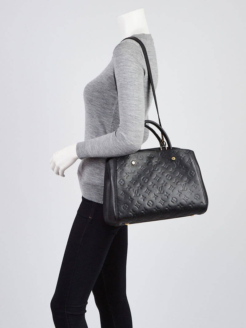 Louis Vuitton Monogram Empreinte Leather Montaigne MM M41048