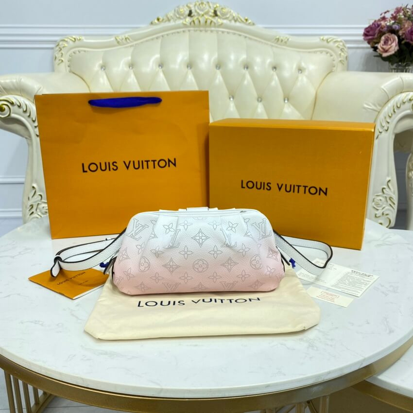 Louis Vuitton Scala Mini Pouch Mahina Leather M80497