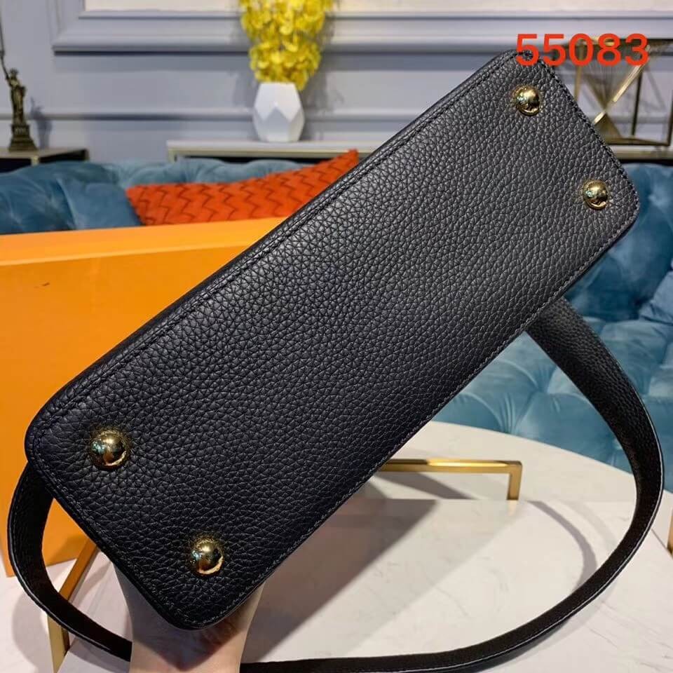 Louis Vuitton Taurillon Leather Capucines PM M55083