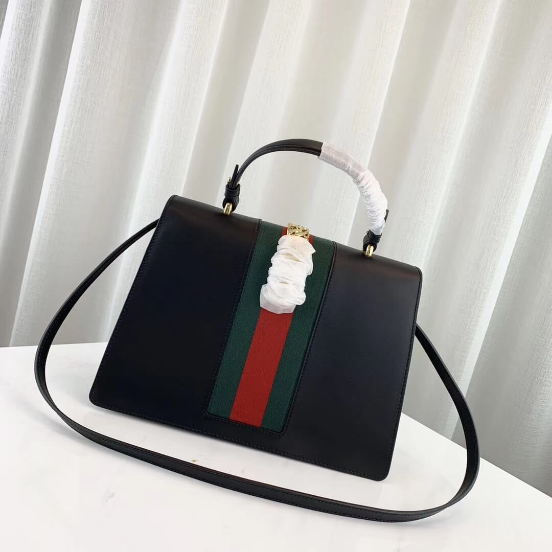 Gucci Sylvie Medium Top Handle Bag 431665