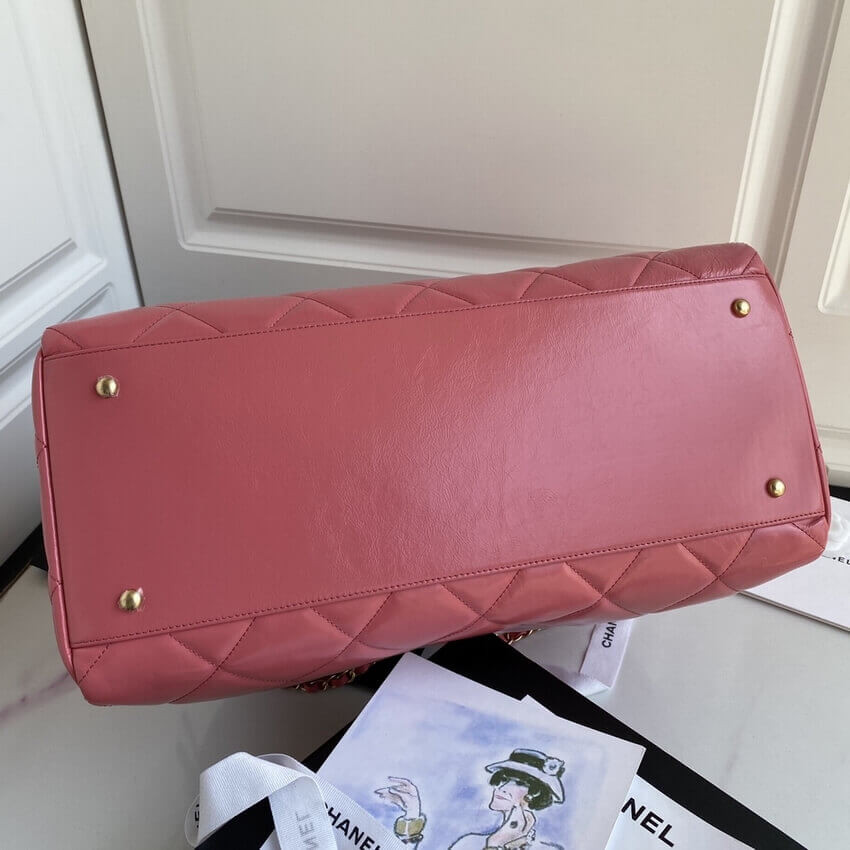 Chanel Calfskin Bowling Bag AS2223