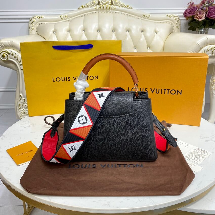 Louis Vuitton Capucines BB M59061 Noir/Rouge