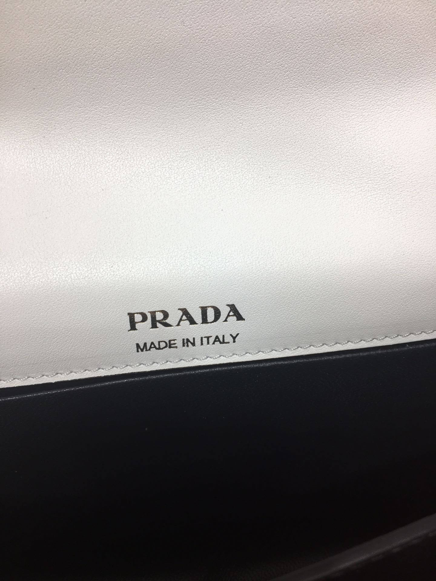 Prada Sidonie Leather Shoulder Bag 1BD184