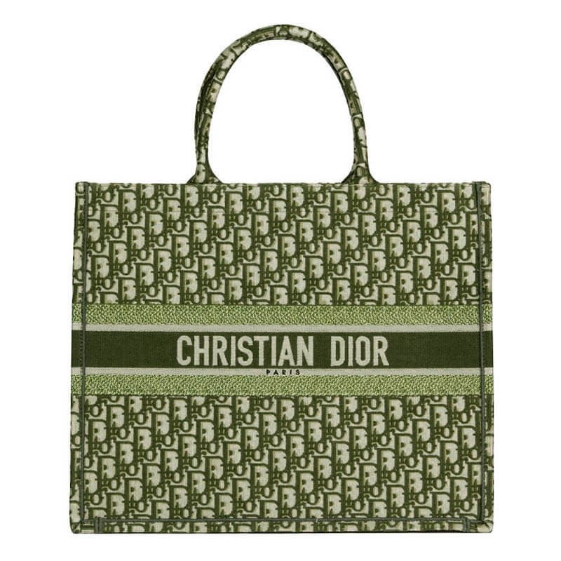 Christian Dior Book Tote Bag Oblique Print M1286