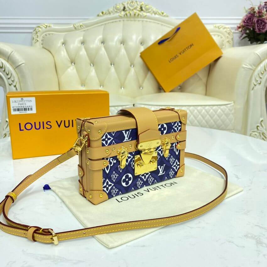 Louis Vuitton Since 1854 Petite Malle M57212 Blue