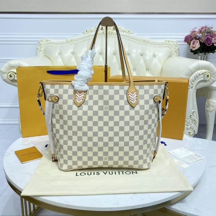 Louis Vuitton Damier Azur Neverfull MM N50047