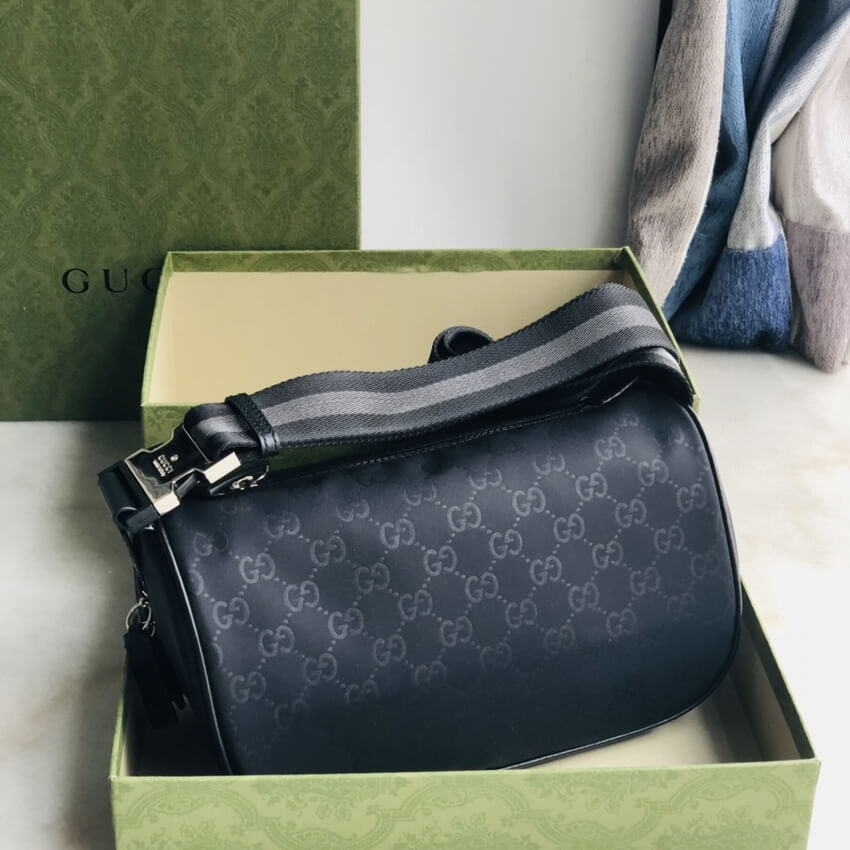 Gucci GG Guccissima Nylon Waist Crossbody Bag 449182