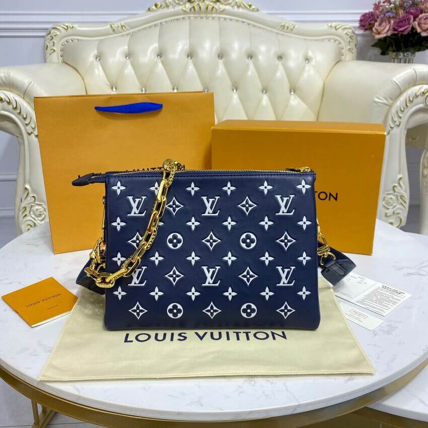 Louis Vuitton Coussin PM M57790 Navy Blue