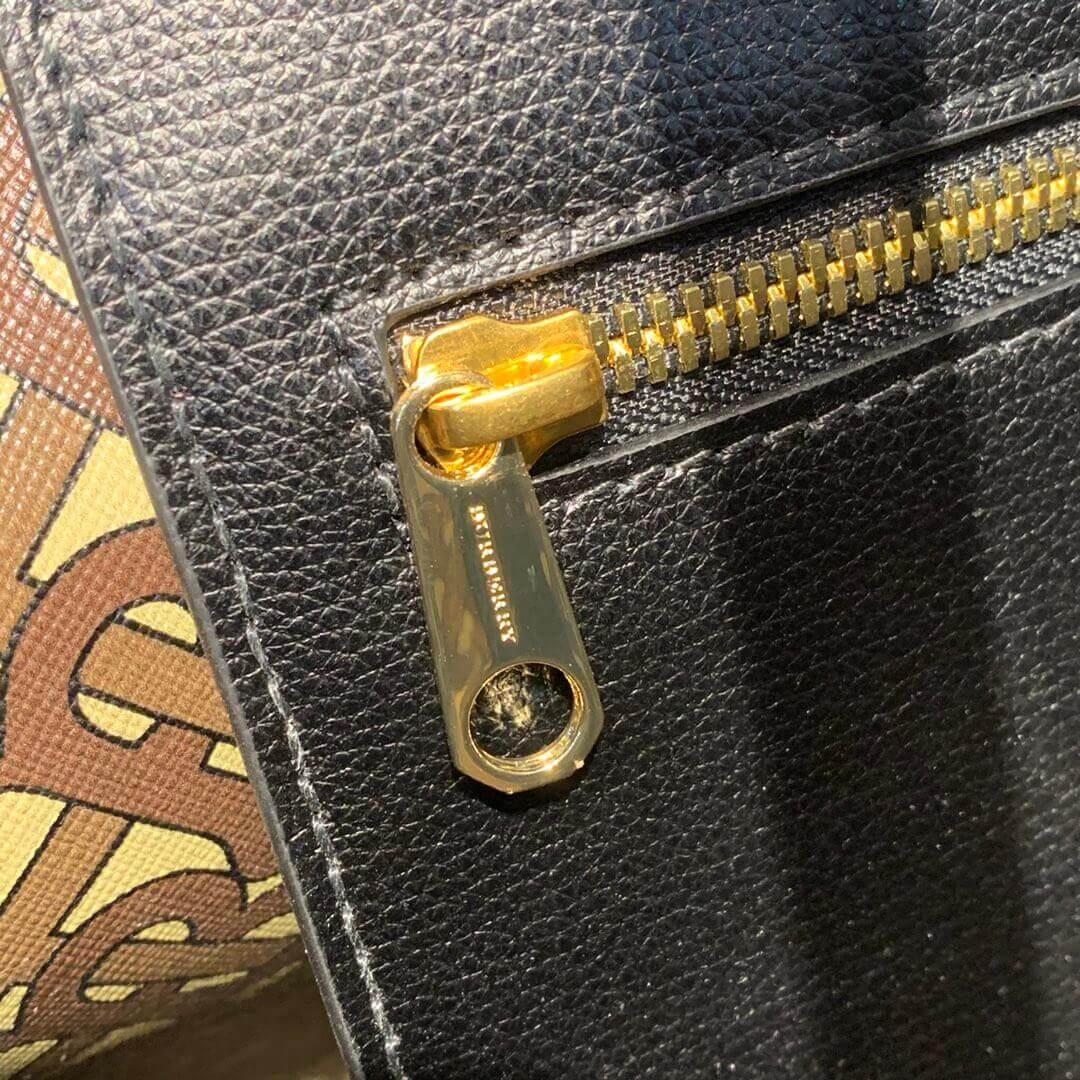 Burberry Embossed Monogram Motif Leather Tote 80196121