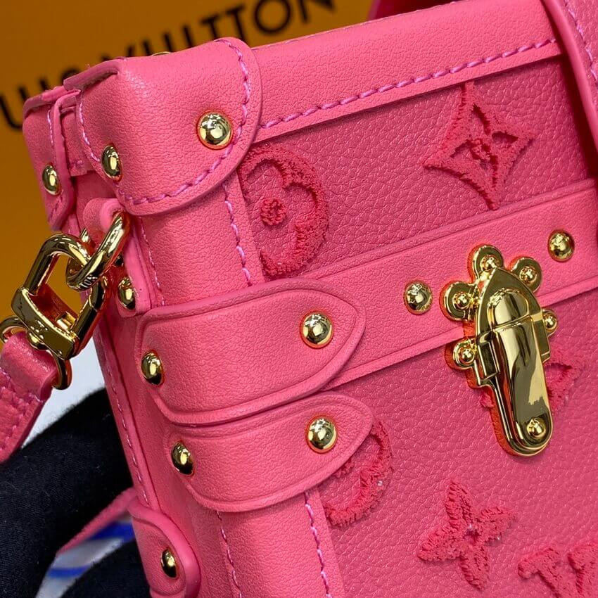 Louis Vuitton Petite Malle Bag M20745 Fluo Pink