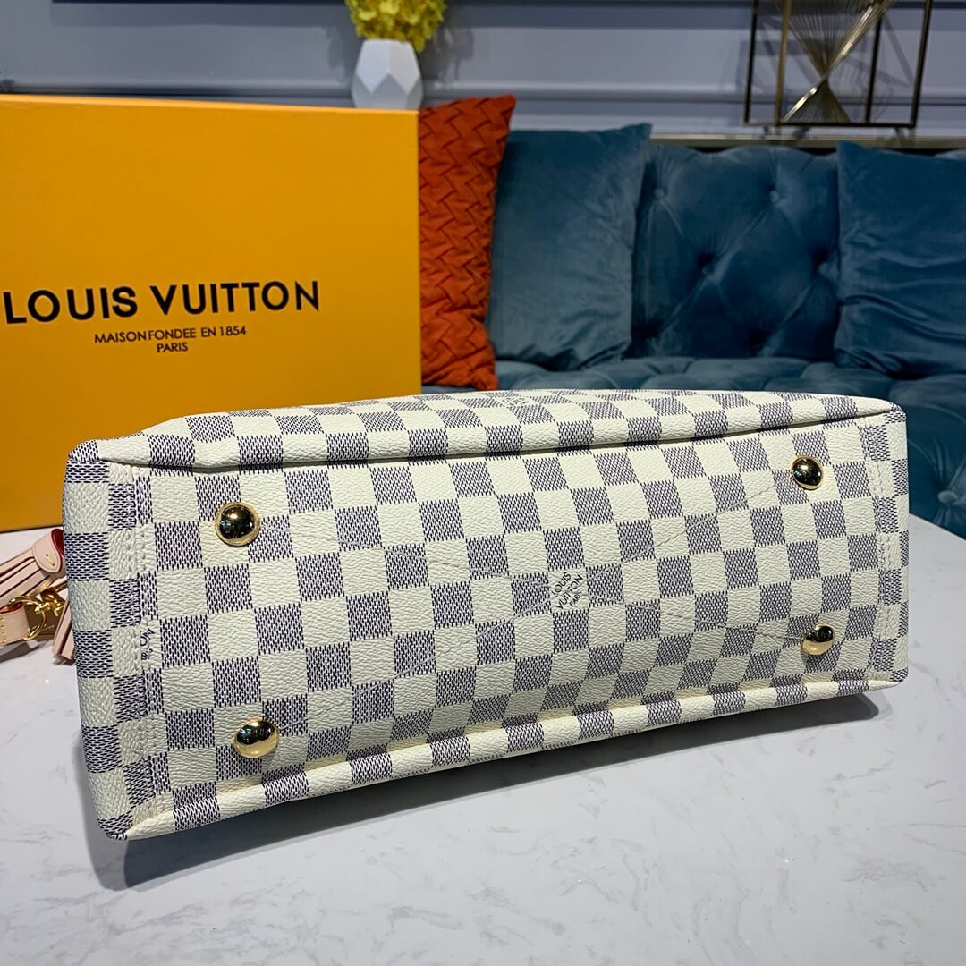 Louis Vuitton Damier Azur Canvas Lymington N40022