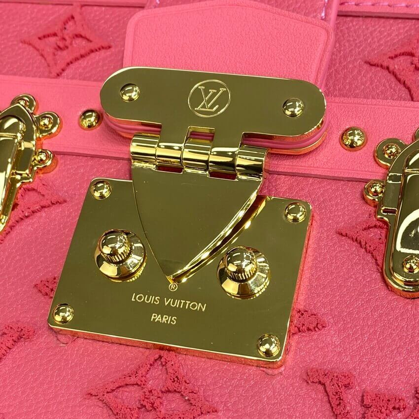 Louis Vuitton Petite Malle Bag M20745 Fluo Pink