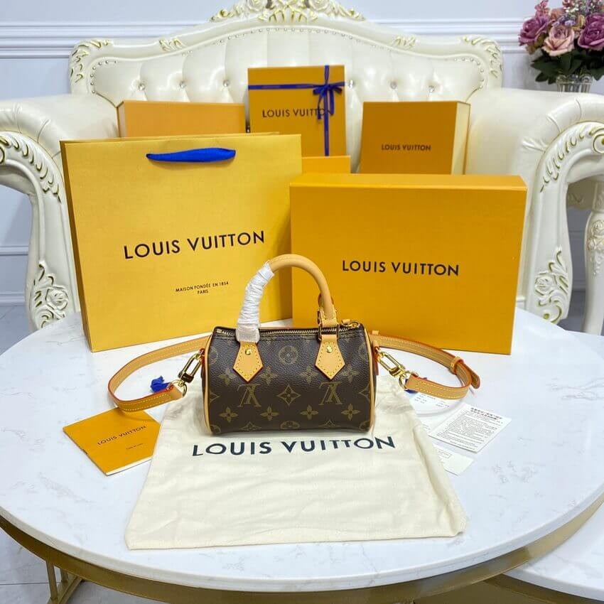 Louis Vuitton Monogram Canvas Nano Speedy M81085