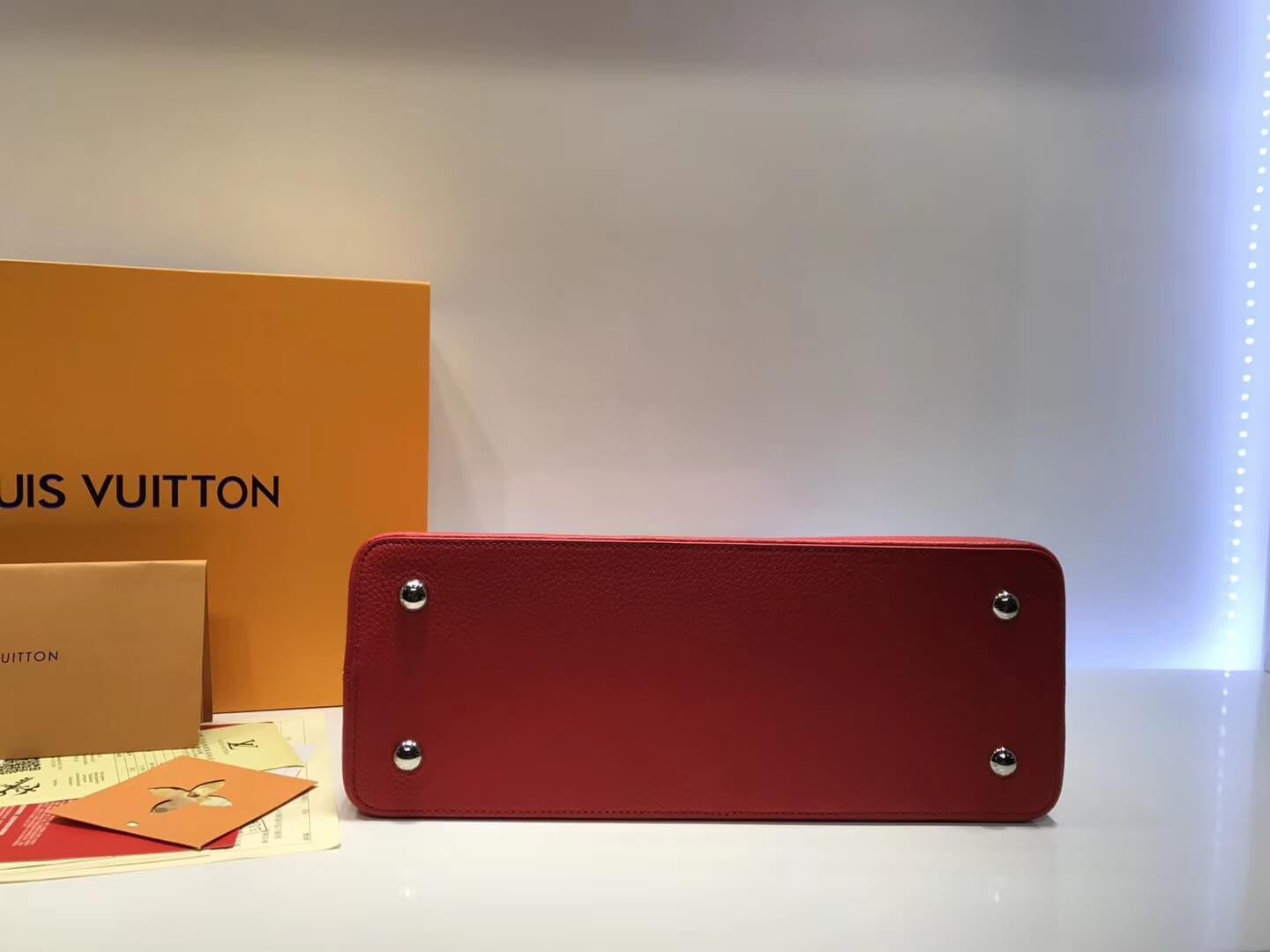 Louis Vuitton Taurillon Leather Capucines MM M48864