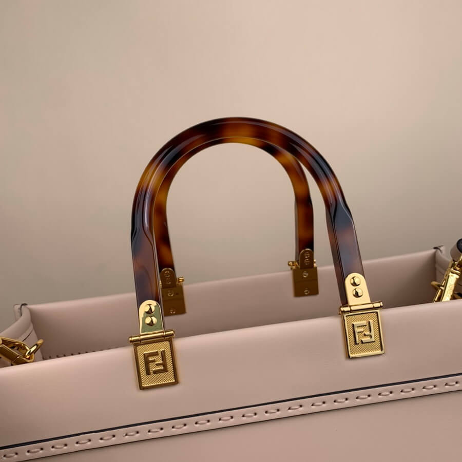 Fendi Medium Sunshine Shopper 8BH386 Light Pink