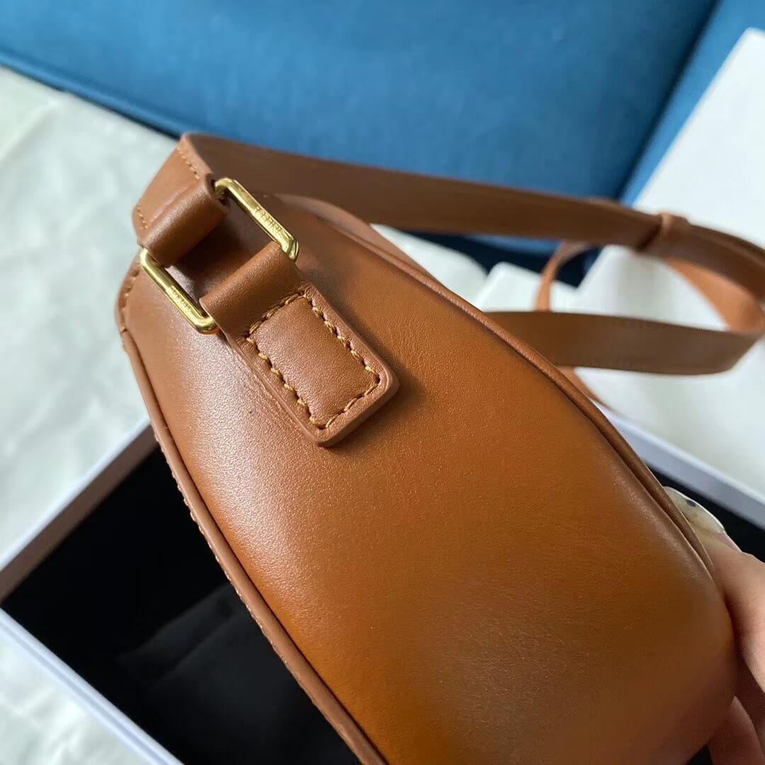 Celine Small Crecy Bag In Natural Calfskin 191363