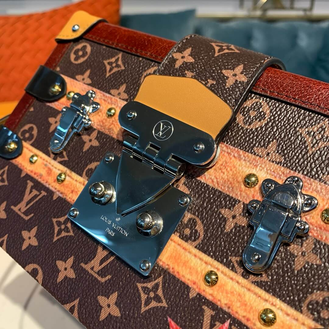 Louis Vuitton Transformed Canvas Petite Malle M52737