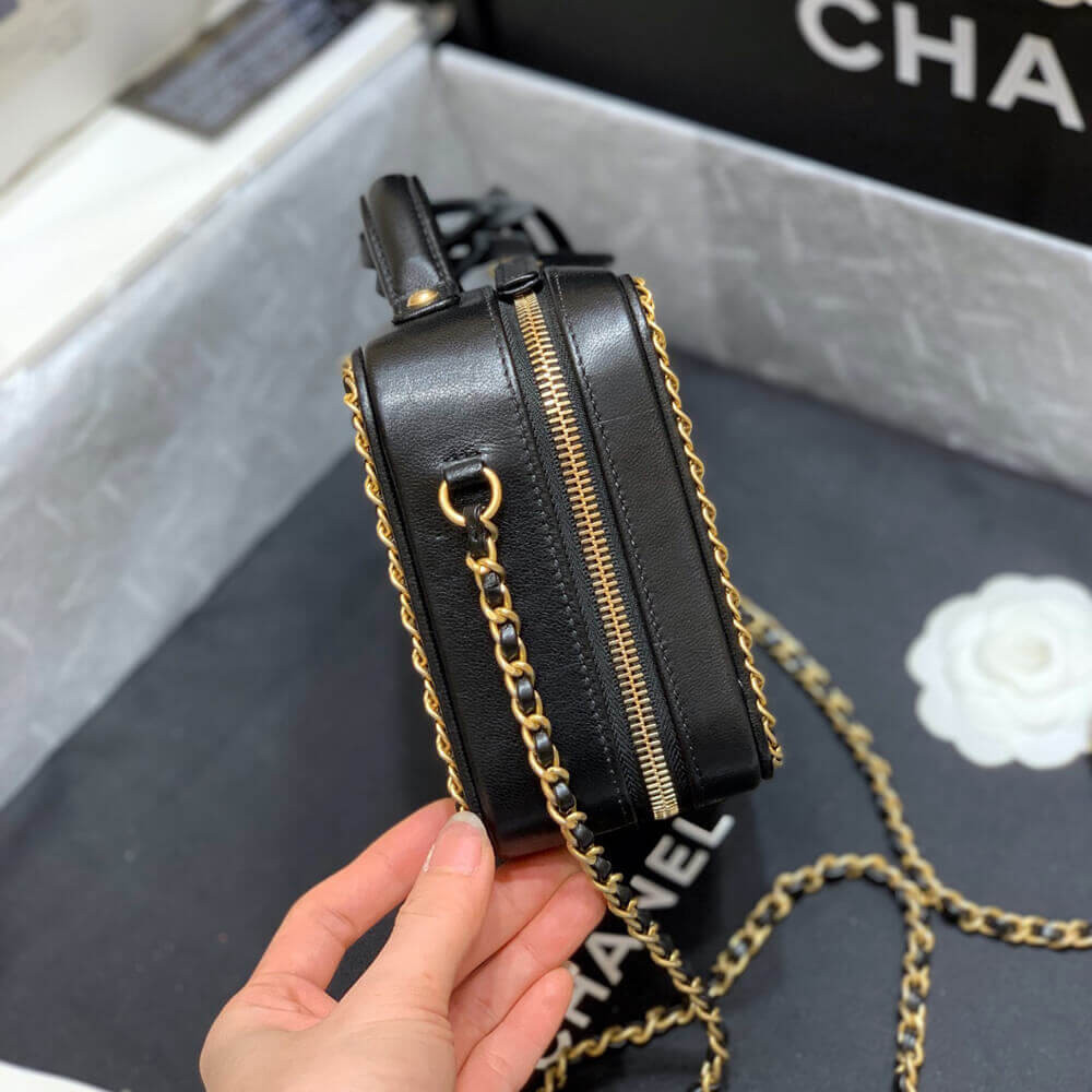 Chanel Chain Around CC Filigree Small Vanity Bag AS1785