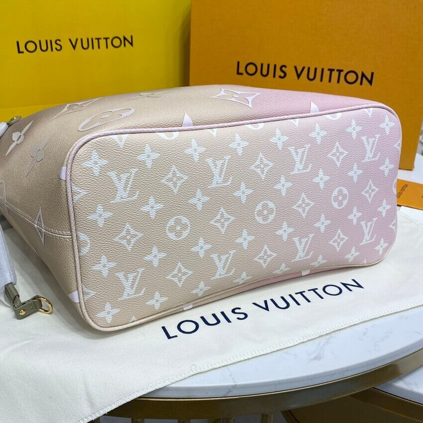 Louis Vuitton Neverfull MM M59859 Sunset Kaki