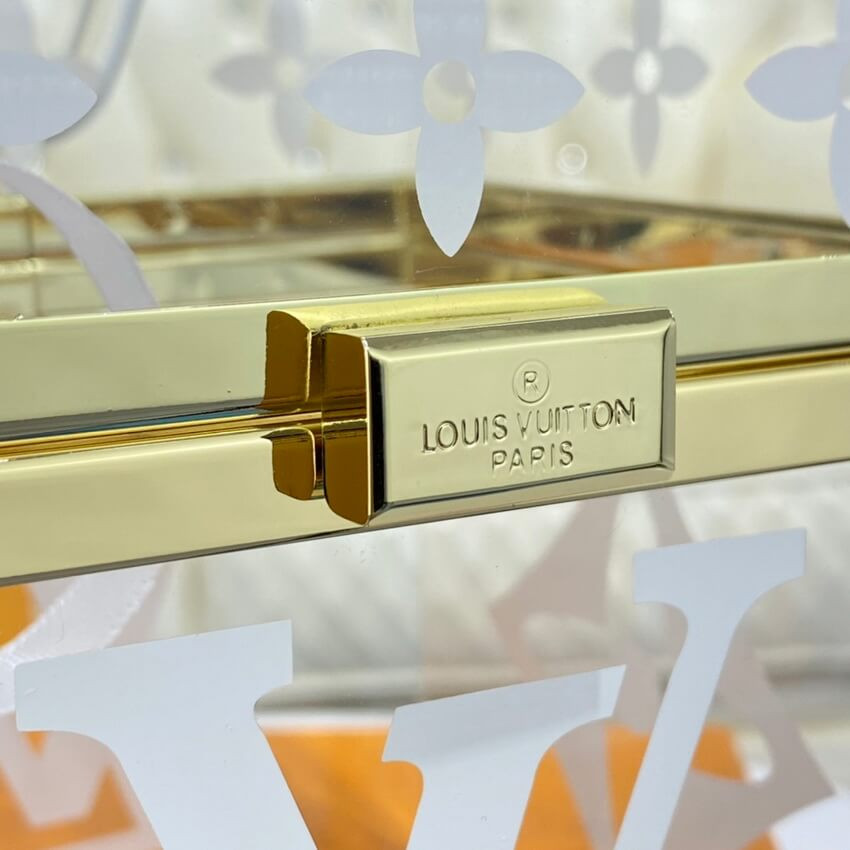 Louis Vuitton Cube Scott Box in Transparent GI0488