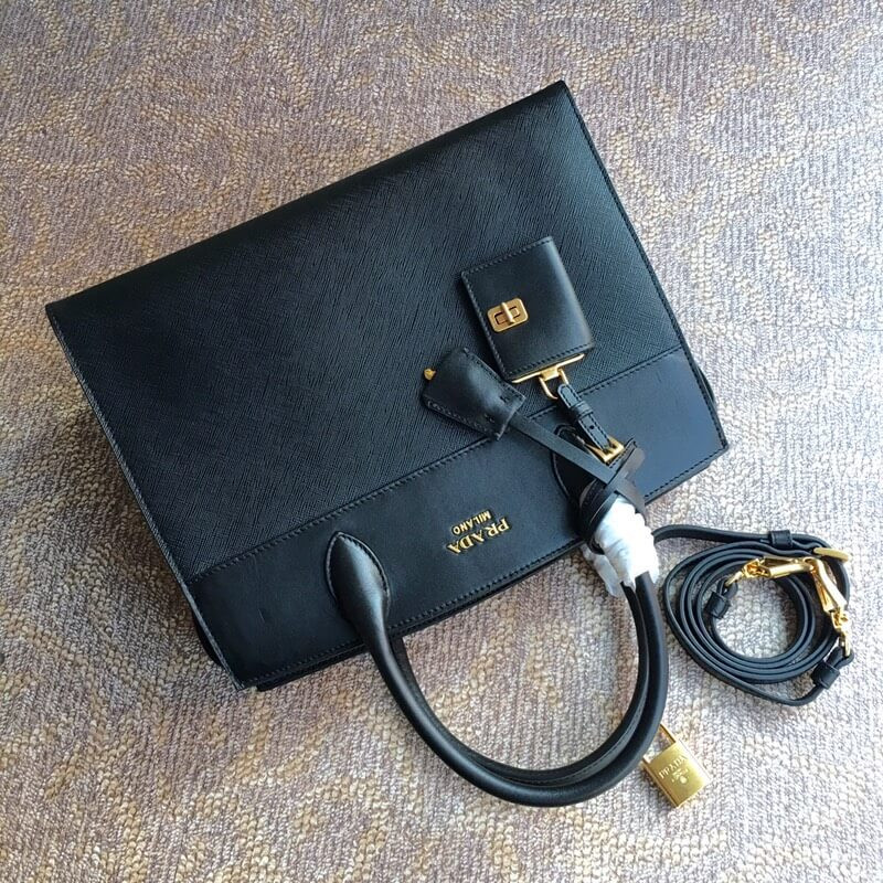 Prada Saffiano Leather Esplanade Bag 1BA047