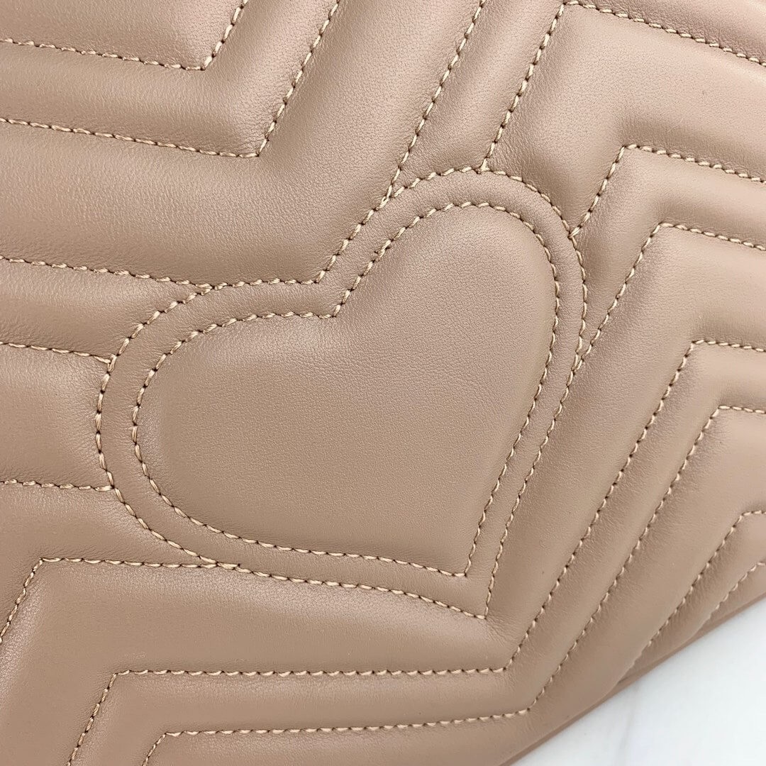 Gucci GG Marmont Matelasse Top Handle Bag 498110