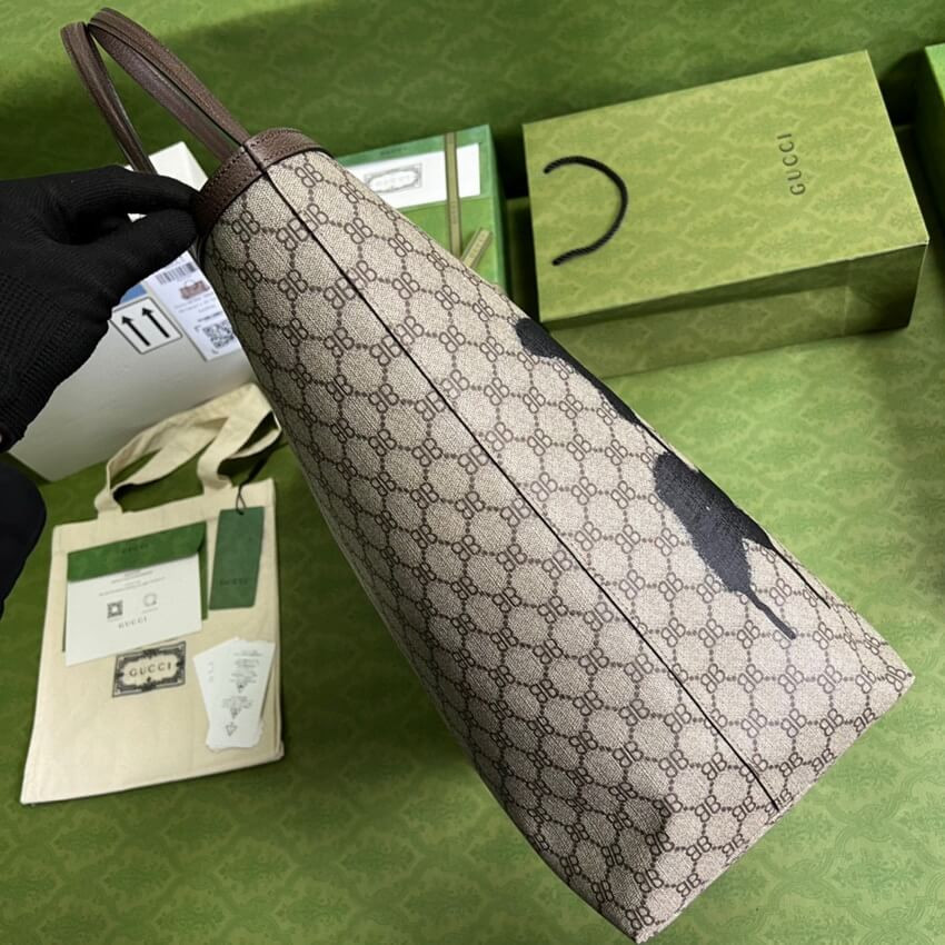 Balenciaga x Gucci Hacker Graffiti Large Tote Bag 680127