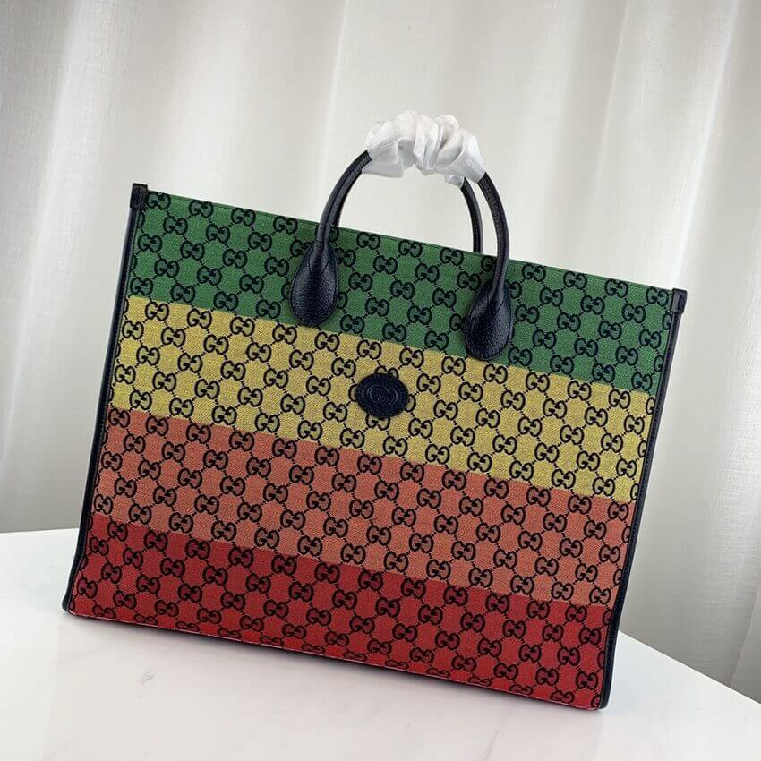 Gucci GG Multicolour Large Tote Bag 659980