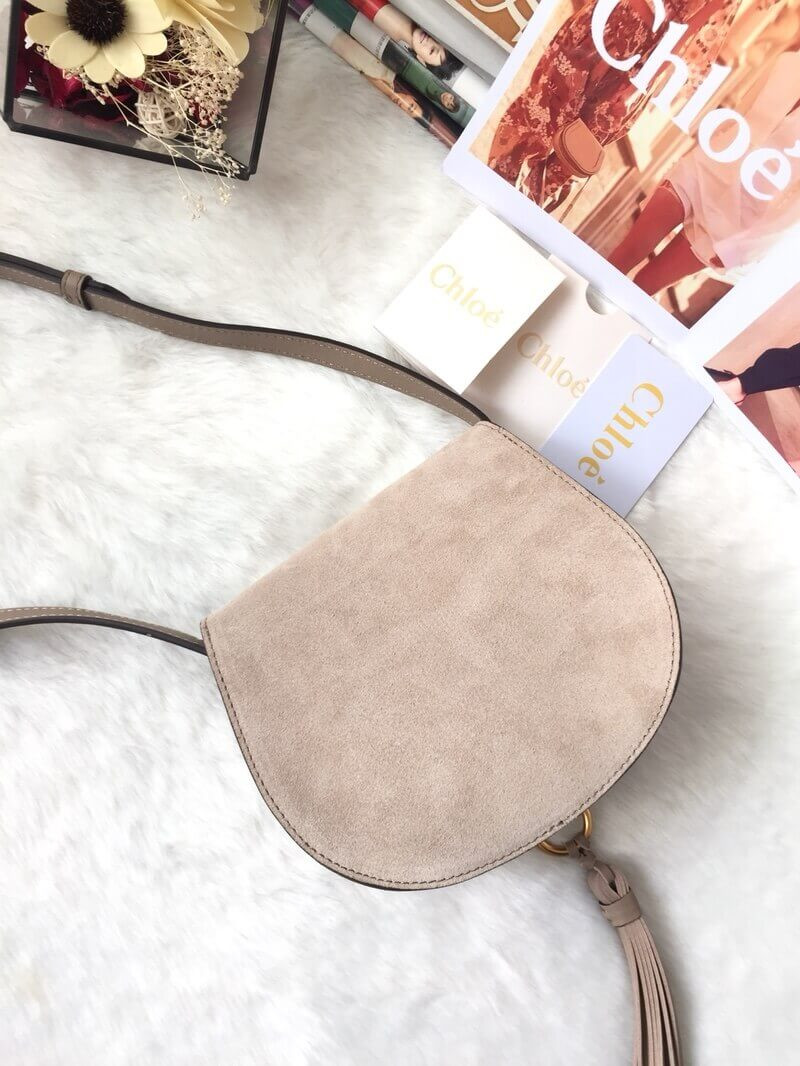 Chloe Mini Marcie Bag in Suede P580