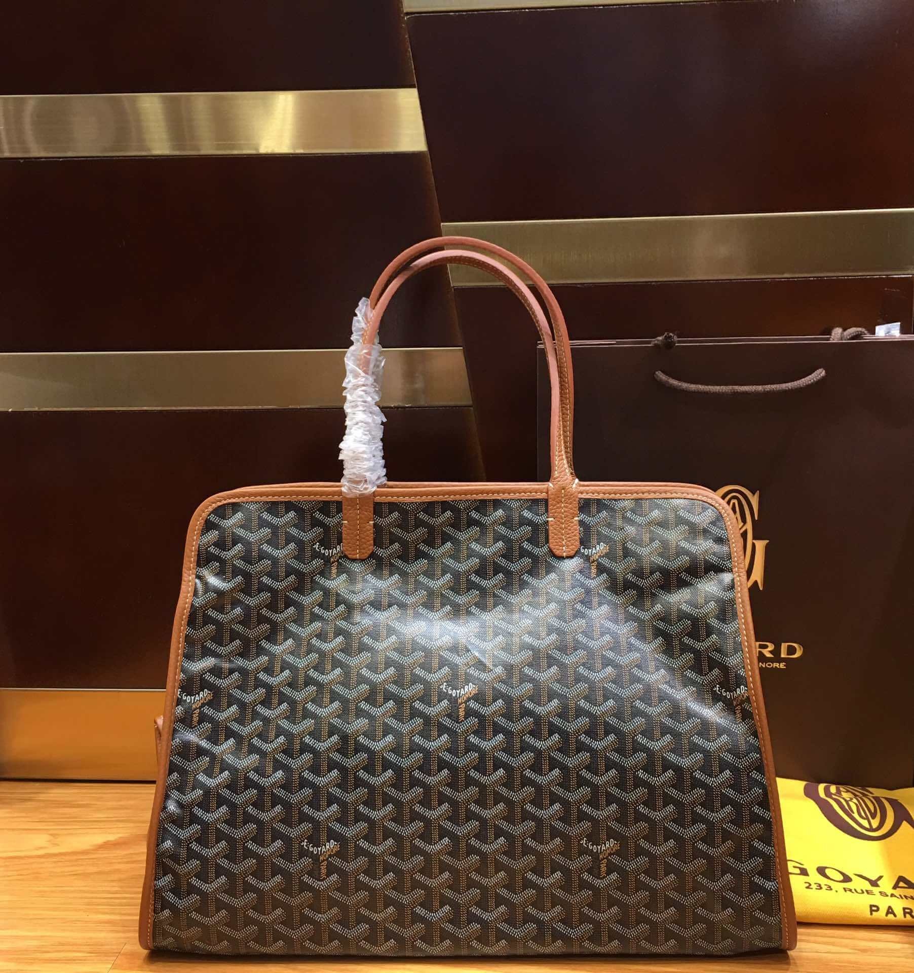 Goyard Goyardine Marquises Tote 41523