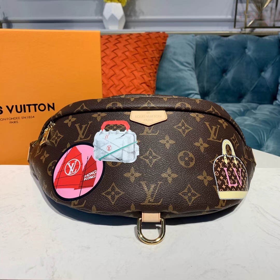 Louis Vuitton Monogram Canvas Bumbag M43644 My LV World Tour